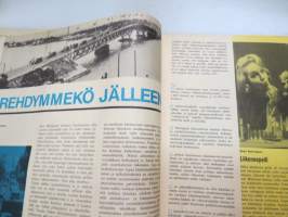 Talja tiedottaa 1964 nr 3, sis. mm. seur artikkelit / kuvat; Erehdymmekö jälleen (liikennemäärissä) esimerkkinä Lauttasaaren silta, Miten vaarallinen auto