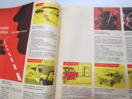 Talja tiedottaa 1964 nr 3, sis. mm. seur artikkelit / kuvat; Erehdymmekö jälleen (liikennemäärissä) esimerkkinä Lauttasaaren silta, Miten vaarallinen auto
