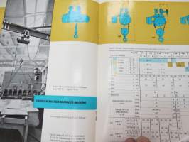 Demag Zug modell P -myyntiesite / sales brochure