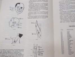 Charts of Meridians and their points -kiinalaisen lääketieteen ihmisruumiin meridiaanit, kuvat ja tekstiosuus