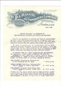 The Tea Planters and Importers Company London 1932 -   firmalomake