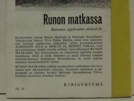 Runon matkassa - Runoutta oppikoulun alaluokille