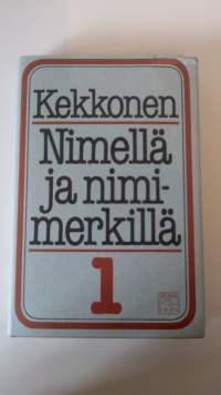 Nimellä ja nimimerkillä 1