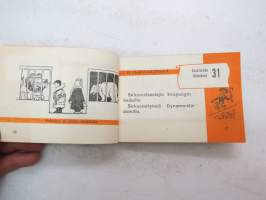 VI Rauhan ja Ystävyyden Festivaali 1957 Moskova - Festivaalimuistio, suomenkielinen festivaalin osallistujan opaskirja -guide book to Festival participants, in