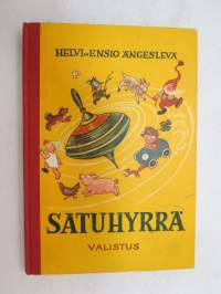 Satuhyrrä -fairy tales, illustrations by Helga Sjöstedt