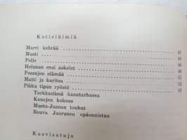 Satuhyrrä -fairy tales, illustrations by Helga Sjöstedt