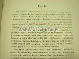 Hämeenlinnan Kauppayhdistys vuosina 1931-1951