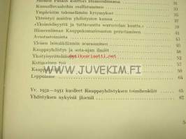 Hämeenlinnan Kauppayhdistys vuosina 1931-1951