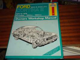 Ford MK III Cortina  workshop manual 1970-1976