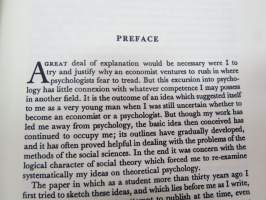 The sensor order - An Inquiry into the Foundations of Theoretical Psychology