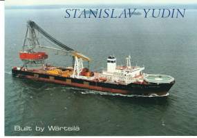 Stanislaw Yudin 1985  - laivaesite tekn tiedot takana