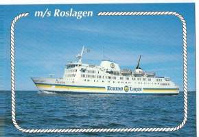 m/s Roslagen  - laivakortti kulkematon