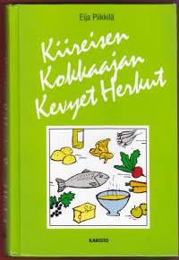 Kiireisen kokkaajan kevyet herkut, 2007. 2. painos.Kahden jo käsitteeksi muodostuneen keittokirjan tekijä on tarttunut jälleen toimeen ja koonnut parhaat