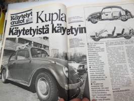 Tuulilasi 1981 nr 6, sisältää mm. seur. artikkelit / kuvat / mainokset; Renault Fuego TX koeajo, Autolomalle junalla, Suomen lupaavin tallikuski Sami Pensala,