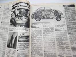 Tuulilasi 1981 nr 6, sisältää mm. seur. artikkelit / kuvat / mainokset; Renault Fuego TX koeajo, Autolomalle junalla, Suomen lupaavin tallikuski Sami Pensala,