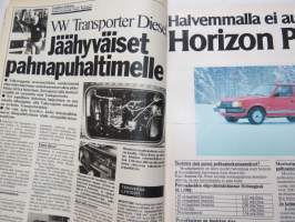 Tuulilasi 1981 nr 3, sisältää mm. seur. artikkelit / kuvat / mainokset; Talbot Solara GLS koeajo, Datsun 140A Cherry GLK koeajo