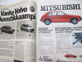 Tuulilasi 1981 nr 3, sisältää mm. seur. artikkelit / kuvat / mainokset; Talbot Solara GLS koeajo, Datsun 140A Cherry GLK koeajo