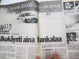 Tuulilasi 1981 nr 3, sisältää mm. seur. artikkelit / kuvat / mainokset; Talbot Solara GLS koeajo, Datsun 140A Cherry GLK koeajo