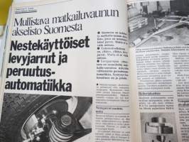 Tuulilasi 1981 nr 3, sisältää mm. seur. artikkelit / kuvat / mainokset; Talbot Solara GLS koeajo, Datsun 140A Cherry GLK koeajo