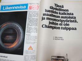 Tuulilasi 1981 nr 3, sisältää mm. seur. artikkelit / kuvat / mainokset; Talbot Solara GLS koeajo, Datsun 140A Cherry GLK koeajo