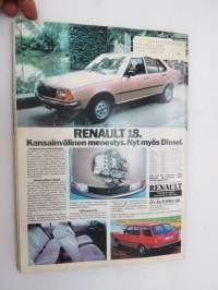 Tuulilasi 1981 nr 3, sisältää mm. seur. artikkelit / kuvat / mainokset; Talbot Solara GLS koeajo, Datsun 140A Cherry GLK koeajo