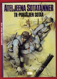 Ateljeena sotatanner - TK-piirtäjien sotaa, 1989.1. p. Rintamapiirrokset eivät ehkä paljasta sodan todellisia kasvoja, mutta sotaa käyvä kansakunta niistä häämöttää.