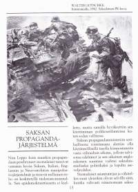 Ateljeena sotatanner - TK-piirtäjien sotaa, 1989. 1. p.Rintamapiirrokset eivät ehkä paljasta sodan todellisia kasvoja, mutta sotaa käyvä kansakunta niistä häämöttää.