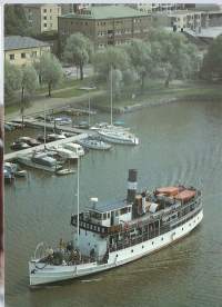 m/s Runeberg  - laivakortti, laivapostikortti koko A5 kulkenut
