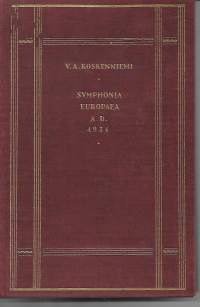 Symphonia Europaea A D 1931