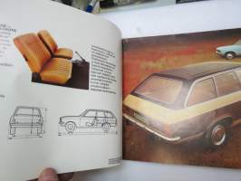 Opel Ascona 1973 -myyntiesite / brochure