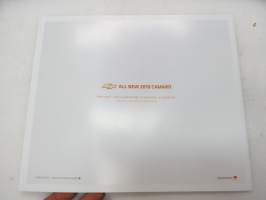 Chevrolet Camaro 2010 -myyntiesite / brochure