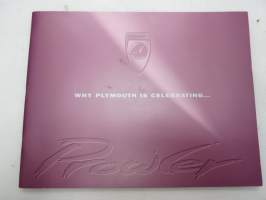 Plymouth Prowler -myyntiesite / brochure