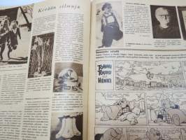 Suomen Kuvalehti 1948 nr 15, ilmestynyt 10.4.1948,  sis. mm. seur. artikkelit / kuvat / mainokset; Kansikuva Harjavalta - voimalapadon reikä, Olympia 52