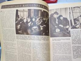 Suomen Kuvalehti 1948 nr 18, ilmestynyt 1.5.1948,  sis. mm. seur. artikkelit / kuvat / mainokset; Kansikuva Pietinen - &quot;Ne menneet vaput&quot;, Työnjohtajat