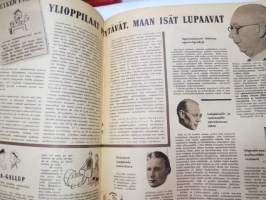 Suomen Kuvalehti 1948 nr 18, ilmestynyt 1.5.1948,  sis. mm. seur. artikkelit / kuvat / mainokset; Kansikuva Pietinen - &quot;Ne menneet vaput&quot;, Työnjohtajat