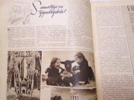 Suomen Kuvalehti 1948 nr 19, ilmestynyt 8.5.1948,  sis. mm. seur. artikkelit / kuvat / mainokset; Kansikuva Gullers - &quot;Äiti ja poika&quot;, Kevätsilakalla on asiaa,