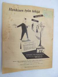 Suomen Kuvalehti 1948 nr 14, ilmestynyt 3.4.1948,  sis. mm. seur. artikkelit / kuvat / mainokset; Kansikuva Tela - &quot;Amerikkalaisia vetureita &amp; Suomen väkevin