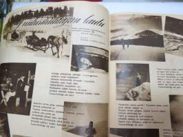 Suomen Kuvalehti 1948 nr 8, ilmestynyt 14.2.1948,  sis. mm. seur. artikkelit / kuvat / mainokset; Kansikuva Maria Vuorelainen - Kevät tekee tuloaan, Pelkäämmekö
