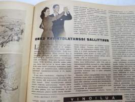 Suomen Kuvalehti 1948 nr 8, ilmestynyt 14.2.1948,  sis. mm. seur. artikkelit / kuvat / mainokset; Kansikuva Maria Vuorelainen - Kevät tekee tuloaan, Pelkäämmekö