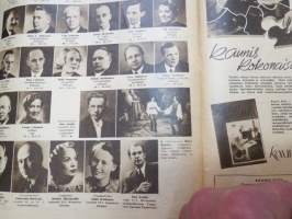 Suomen Kuvalehti 1948 nr 8, ilmestynyt 14.2.1948,  sis. mm. seur. artikkelit / kuvat / mainokset; Kansikuva Maria Vuorelainen - Kevät tekee tuloaan, Pelkäämmekö