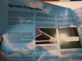 Speedy purjelauta -myyntiesite / sales brochure in finnish