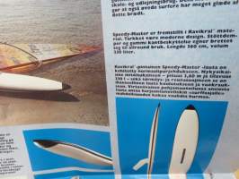 Speedy purjelauta -myyntiesite / sales brochure in finnish