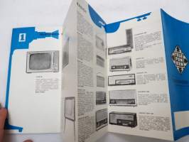 Telefunken Televisiot - Radiot - Magnetofonit - Kaiuttimet - Levysoittimet -myyntiesite / brochure