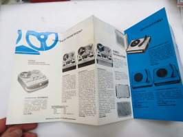 Telefunken Televisiot - Radiot - Magnetofonit - Kaiuttimet - Levysoittimet -myyntiesite / brochure