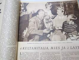 Suomen Kuvalehti 1948 nr 37, ilmestynyt 11.9.1948,  sis. mm. seur. artikkelit / kuvat / mainokset; Kansikuva Robert Stigell - Haaksirikkoiset, Fanny-Blankers Koe,