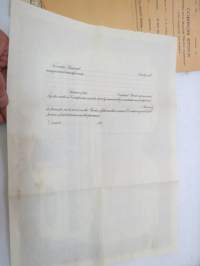 Moreland Motor Truck Company, 10 shares, nr 956, 1923 -share certificate / osakekirja