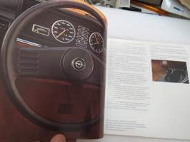 Opel Rekord -myyntiesite / sales brochure