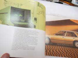 Opel Rekord -myyntiesite / sales brochure