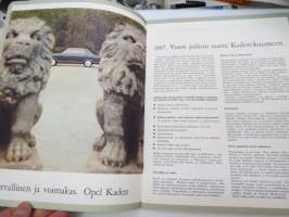 Opel Kadett 1967 -myyntiesite / sales brochure