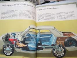 Opel Kadett 1967 -myyntiesite / sales brochure